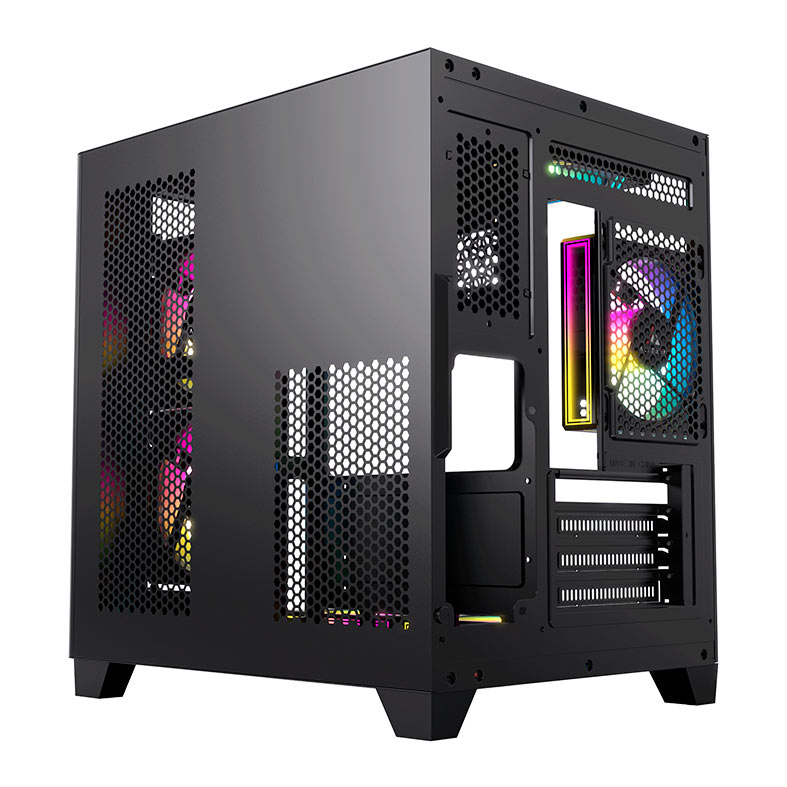 Gabinete Gamer Acegeek Arcane, Mid-Tower, Lateral de Vidro, Preto, AG-ARCANE-BK - miniatura 8