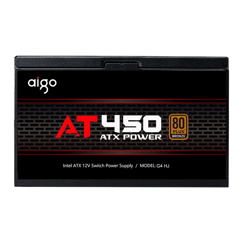 Fonte Aigo Darkflash AT450, 450W, 80 Plus Bronze, PFC ativo, Preto, AG-AT450-BK - miniatura 7