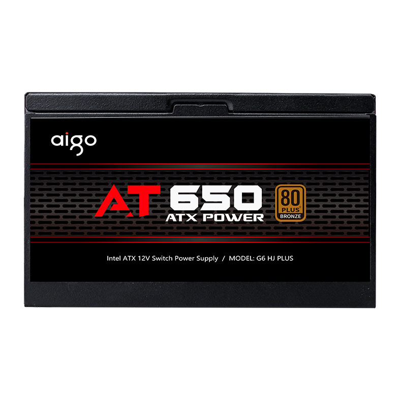 Fonte Aigo Darkflash AT650, 650W, 80 Plus Bronze, PFC ativo, Preto, AG-AT650-BK - miniatura 6