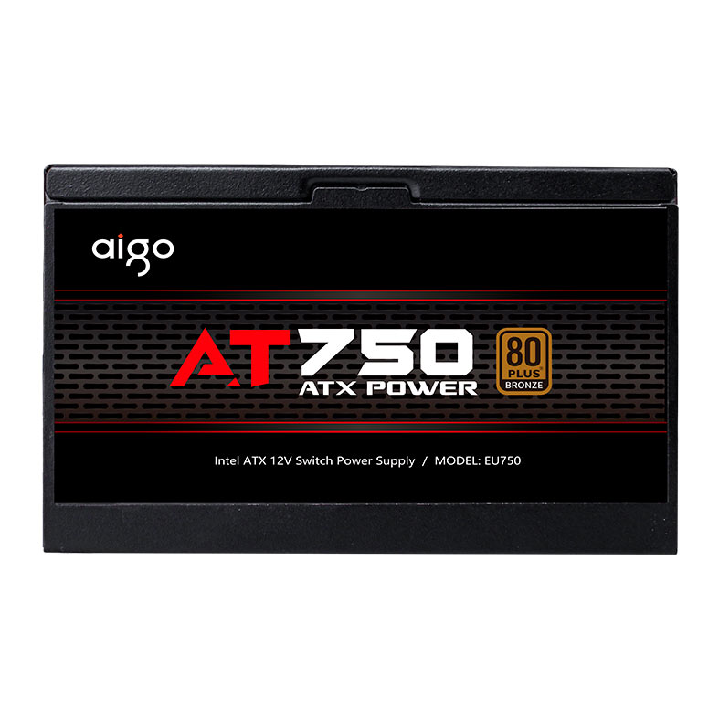 Fonte Aigo Darkflash AT750, 750W, 80 Plus Bronze, PFC ativo, Preto, AG-AT750-BK - miniatura 6