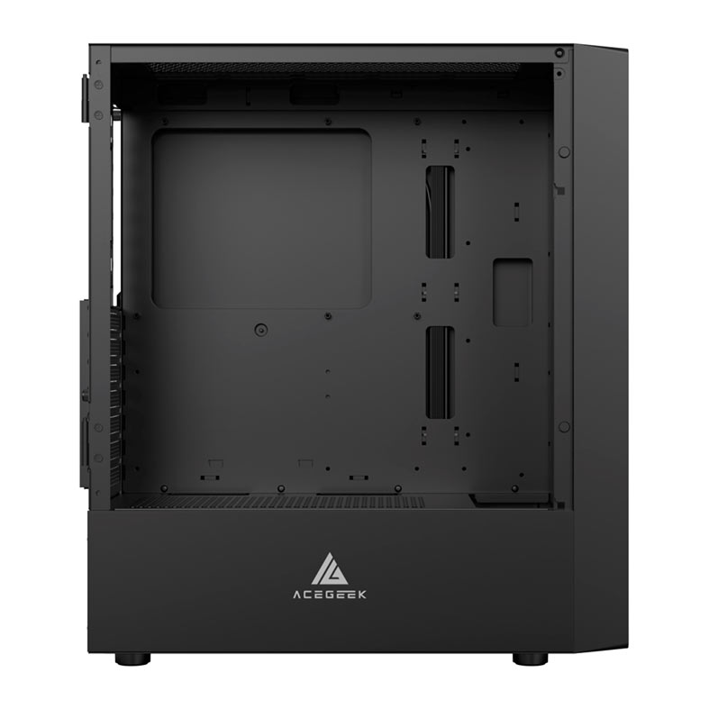 Gabinete Gamer Acegeek Aurora E450, Mid-Tower, Lateral de Vidro, Preto, AG-AURORA-E450-BK - miniatura 5