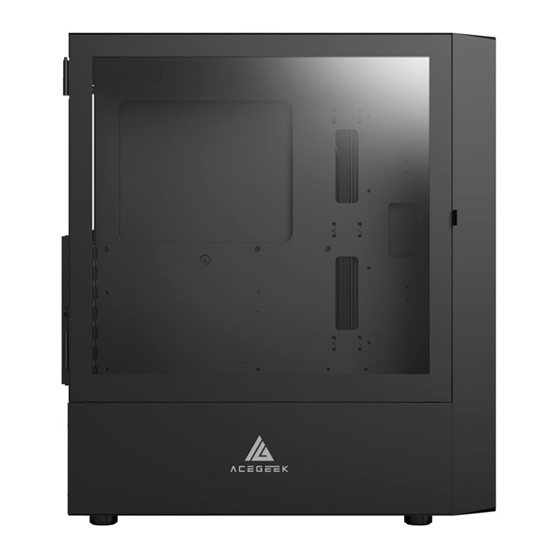Gabinete Gamer Acegeek Aurora E450, Mid-Tower, Lateral de Vidro, Preto, AG-AURORA-E450-BK - miniatura 6