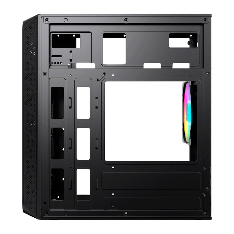 Gabinete Gamer Acegeek Aviator, Mini-Tower, Lateral de Acrilico, Com 2 Fans, Preto, AG-AVIATOR-BK-I2F - miniatura 8