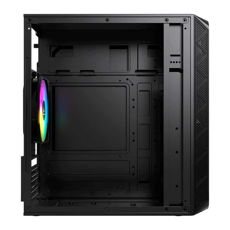 Gabinete Gamer Acegeek Aviator, Mini-Tower, Lateral de Acrilico, Com 2 Fans, Preto, AG-AVIATOR-BK-I2F - miniatura 7