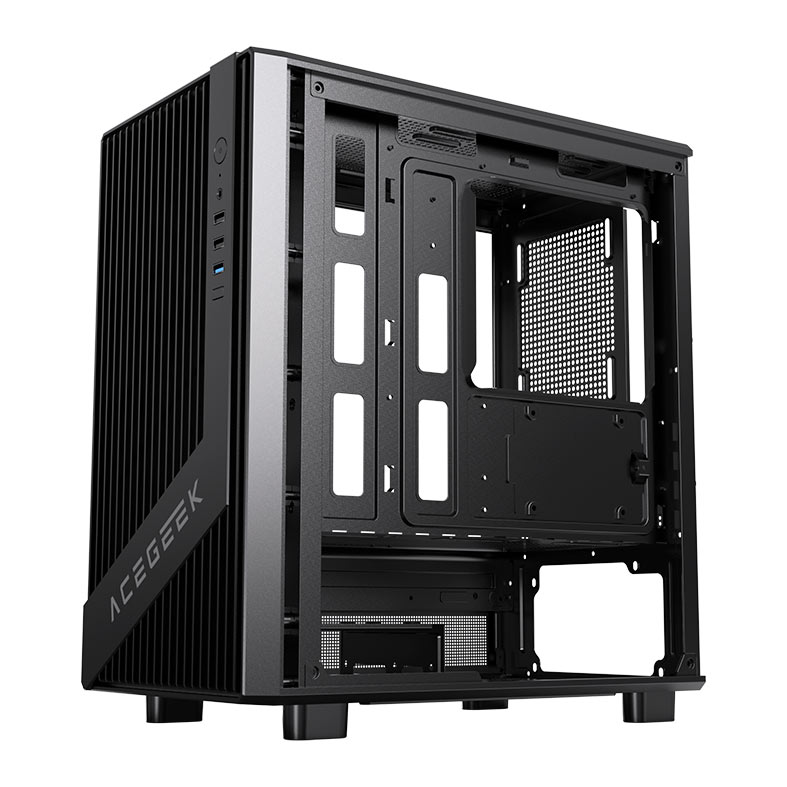 Gabinete Gamer Acegeek Blade, Mid-Tower, Lateral de Vidro, Preto, AG-BLADE-BK - miniatura 9