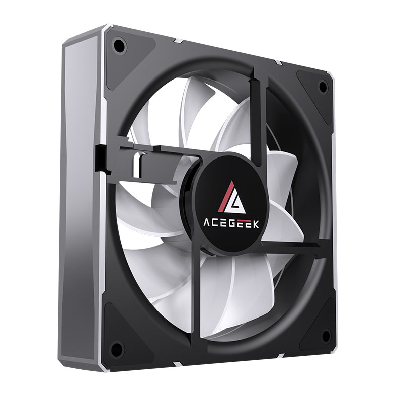 Ventoinha Acegeek Chroma, ARGB, 120mm, Preto, AG-CHROMA-BK - miniatura 10