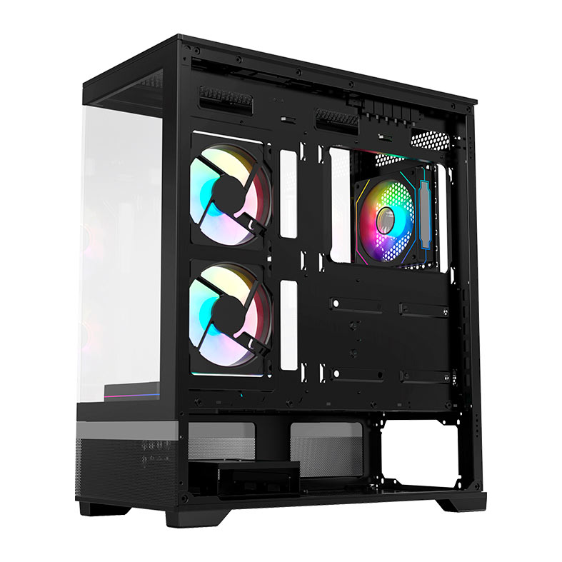 Gabinete Gamer Acegeek Cruiser L460, Full-Tower, Lateral de Vidro, Preto, AG-CRUISER-L460-BK - miniatura 8