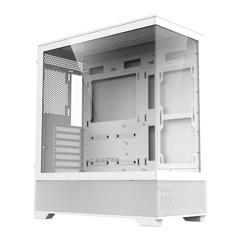 Gabinete Gamer Acegeek Cruiser L460, Full-Tower, Lateral de Vidro, Branco, AG-CRUISER-L460-WH - miniatura 3