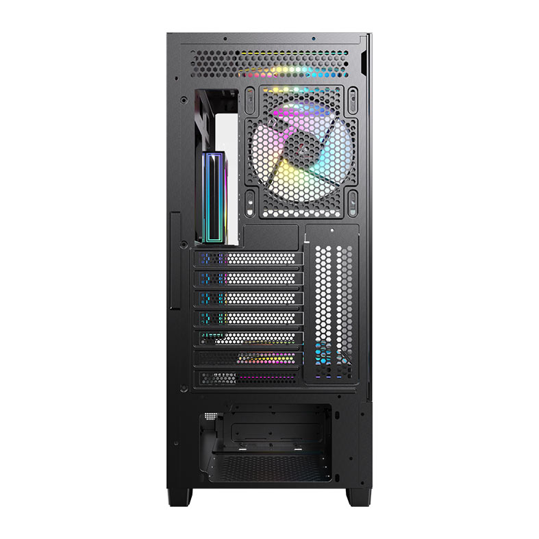 Gabinete Gamer Acegeek Echo, Mid-Tower, Lateral De Vidro, Preto, AG-ECHO-BK - miniatura 11