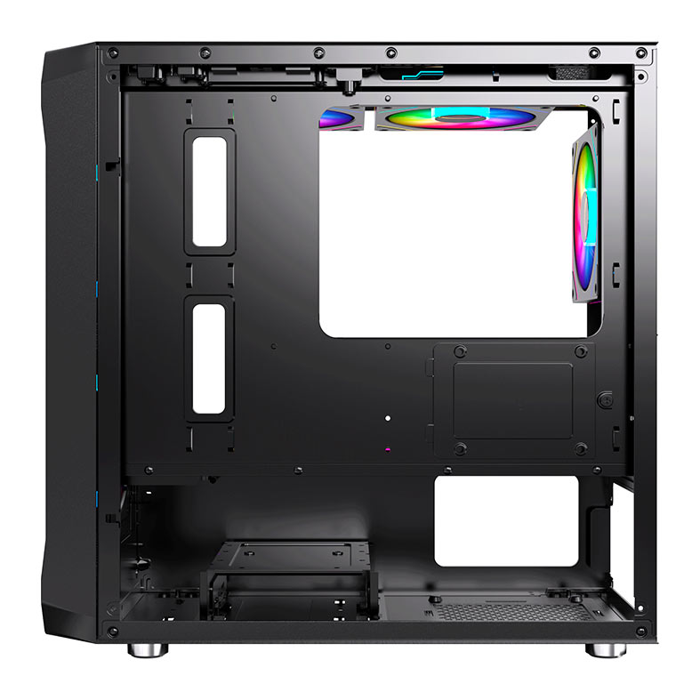 Gabinete Gamer Acegeek Eclipse M350, Mid-Tower, Lateral de Vidro, Preto, AG-ECLIPSE-M350-BK - miniatura 7