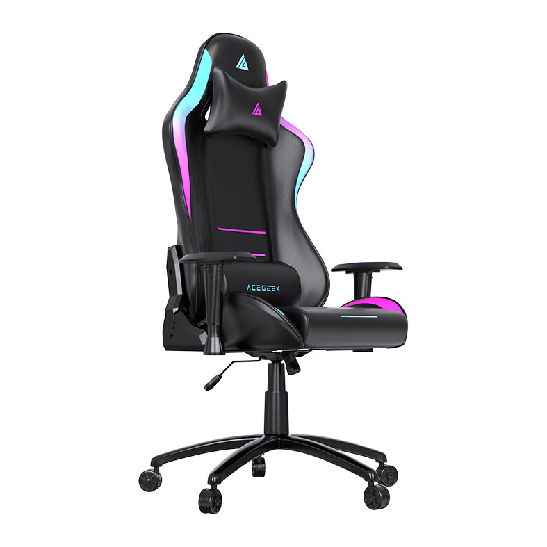 Cadeira Gamer Acegeek Enlight V1, Preto, AG-ENLIGHT-V1-BK - miniatura 3