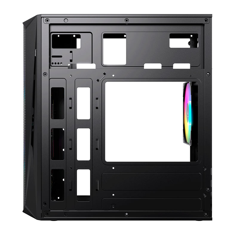 Gabinete Gamer Acegeek Forge, Mini-Tower, Lateral de Acrilico, Com 2 Fans, Preto, AG-FORGE-BK-I2F - miniatura 8
