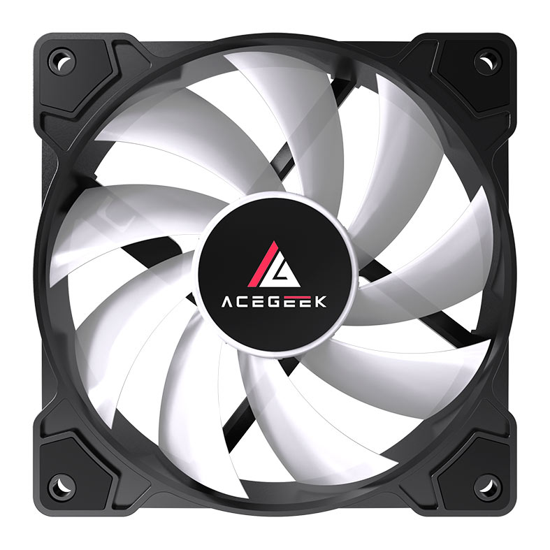 Ventoinha Acegeek Glow, ARGB, 120mm, Preto, AG-GLOW-BK - miniatura 5
