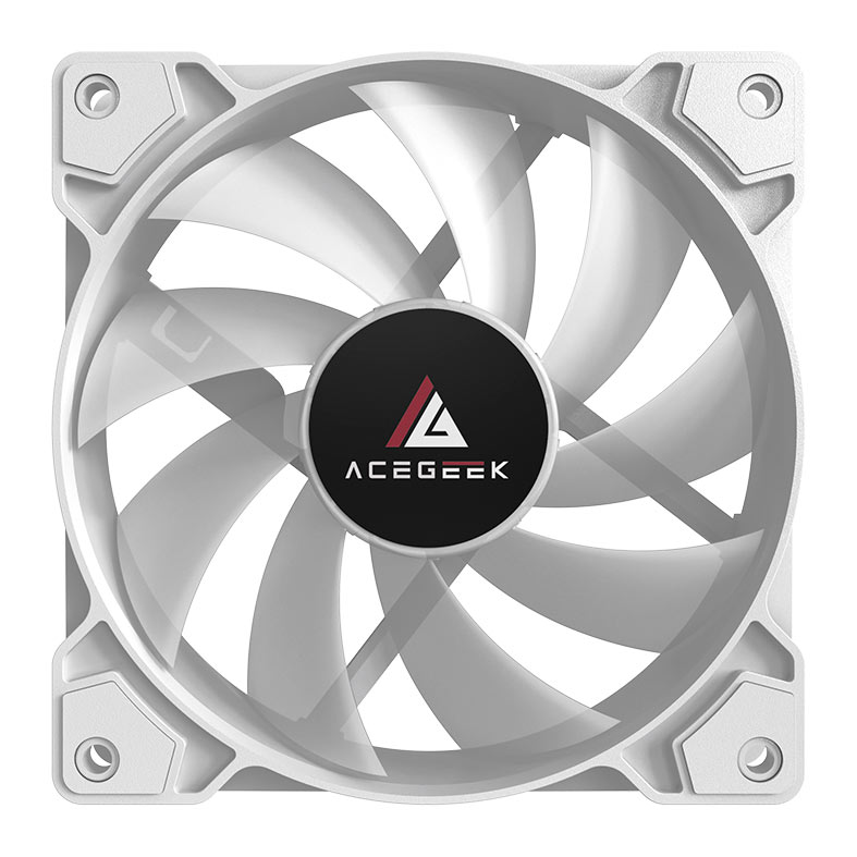 Ventoinha Acegeek Glow, ARGB, 120mm, Branco, AG-GLOW-WH - miniatura 5
