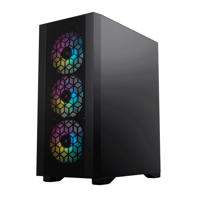 Gabinete Gamer Acegeek Guardian D441, Mid-Tower, Lateral de Vidro, Preto, AG-GUARDIAN-D441-BK - miniatura 4