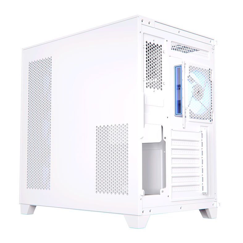 Gabinete Gamer Acegeek Horizon, Mid-Tower, Lateral de Vidro, Com 7 Fans, Branco, AG-HORIZON-WH-I7F - miniatura 11