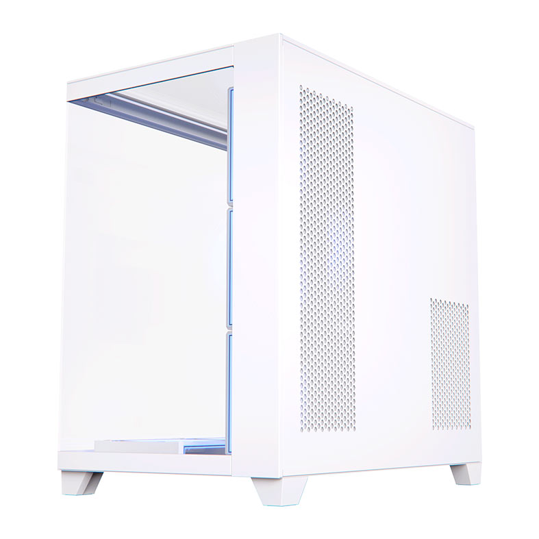 Gabinete Gamer Acegeek Horizon, Mid-Tower, Lateral de Vidro, Com 7 Fans, Branco, AG-HORIZON-WH-I7F - miniatura 5
