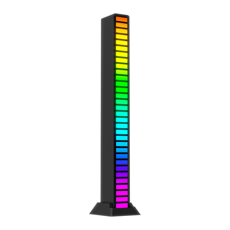 Barra de luzes de nivel para Musica Acegeek Light, RGB, Black, AG-LIGHT-BK - miniatura 3