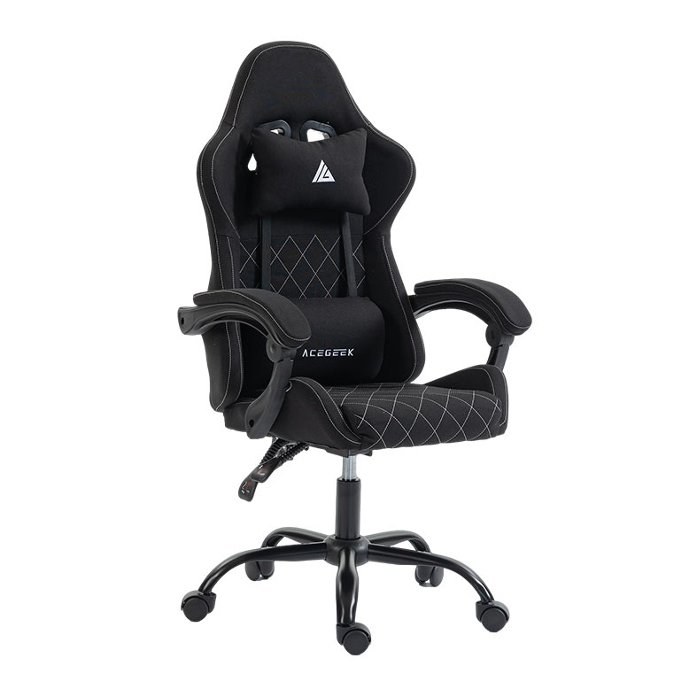 PRE VENDA - Cadeira Gamer Acegeek Lorien, Tecido, Preto, AG-LORIEN-BK - miniatura 3