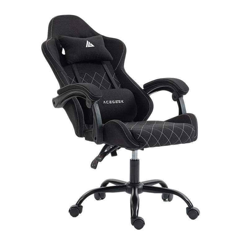 PRE VENDA - Cadeira Gamer Acegeek Lorien, Tecido, Preto, AG-LORIEN-BK - miniatura 5