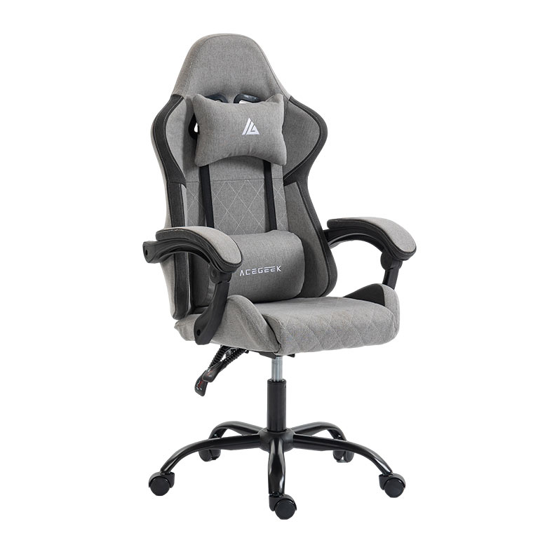 PRE VENDA - Cadeira Gamer Acegeek Lorien, Tecido, Cinza, AG-LORIEN-GY - miniatura 3