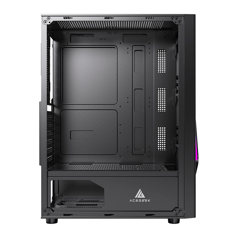 Gabinete Gamer Acegeek Lumix, Mid-Tower, Lateral de Vidro, Preto, AG-LUMIX-BK - miniatura 7
