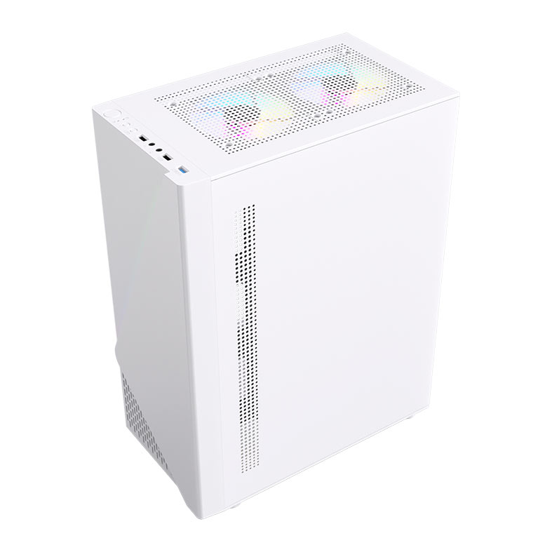 Gabinete Gamer Acegeek Lumix, Mid-Tower, Lateral de Vidro, Branco, AG-LUMIX-WH - miniatura 6
