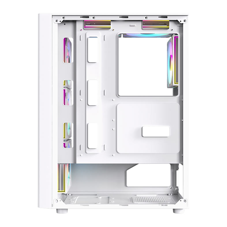 Gabinete Gamer Acegeek Lumix, Mid-Tower, Lateral de Vidro, Branco, AG-LUMIX-WH - miniatura 8