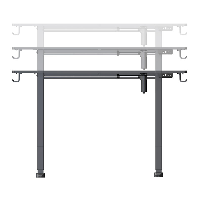 Mesa Gamer Acegeek Mars, Com Regulagem de Altura, 1 Motor, 120cm, Preto, AG-MARS-BK - miniatura 7