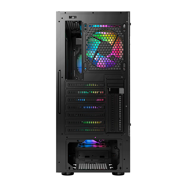 Gabinete Gamer Acegeek Morality L435, Mid-Tower, Lateral de Vidro, Preto, AG-MORALITY-L435-BK - miniatura 11