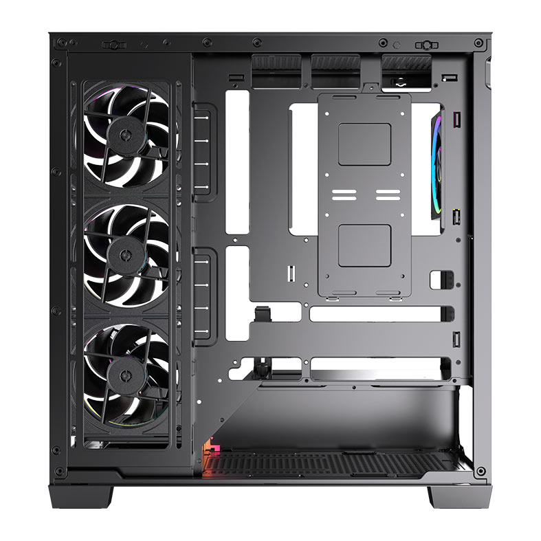 Gabinete Gamer Acegeek Nebula Pro, Mid-Tower, Lateral de Vidro, Preto, AG-NEBULA-PRO-BK - miniatura 9