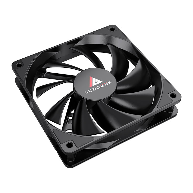 Ventoinha Acegeek Nocturn, 120mm, Preto, AG-NOCTURN-BK - miniatura 7