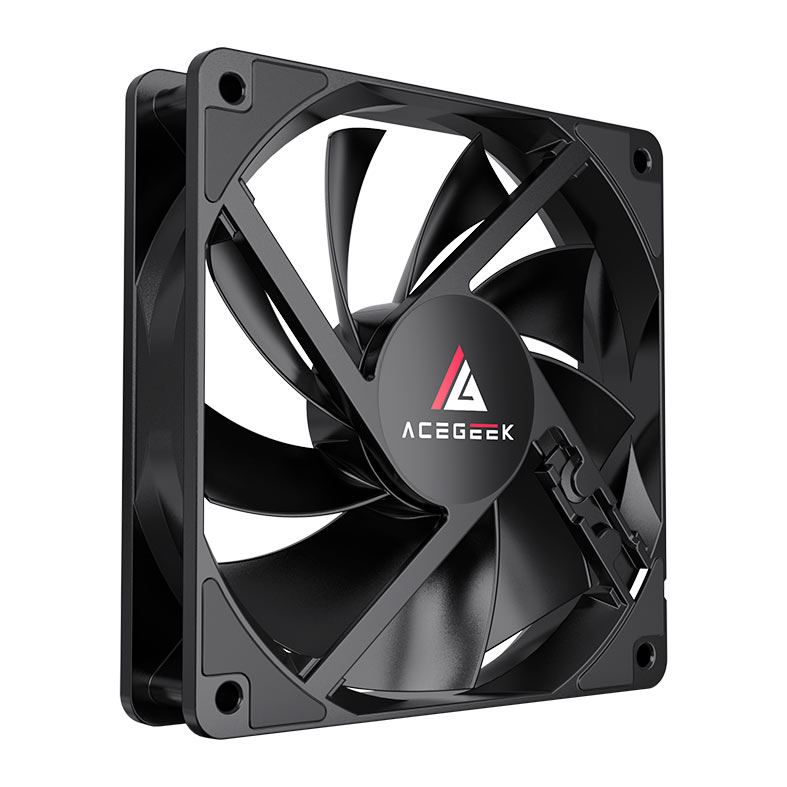Ventoinha Acegeek Nocturn, 120mm, Preto, AG-NOCTURN-BK - miniatura 9