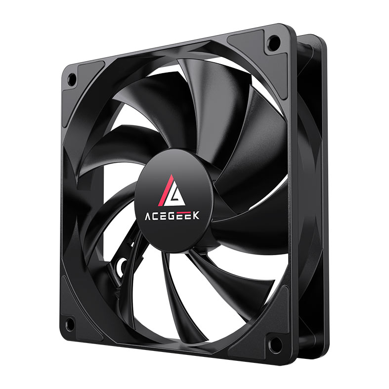 Ventoinha Acegeek Nocturn, 120mm, Preto, AG-NOCTURN-BK - miniatura 4