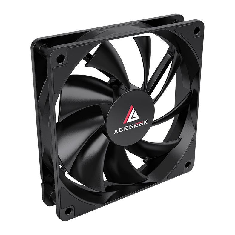 Ventoinha Acegeek Nocturn, 120mm, Preto, AG-NOCTURN-BK - miniatura 5