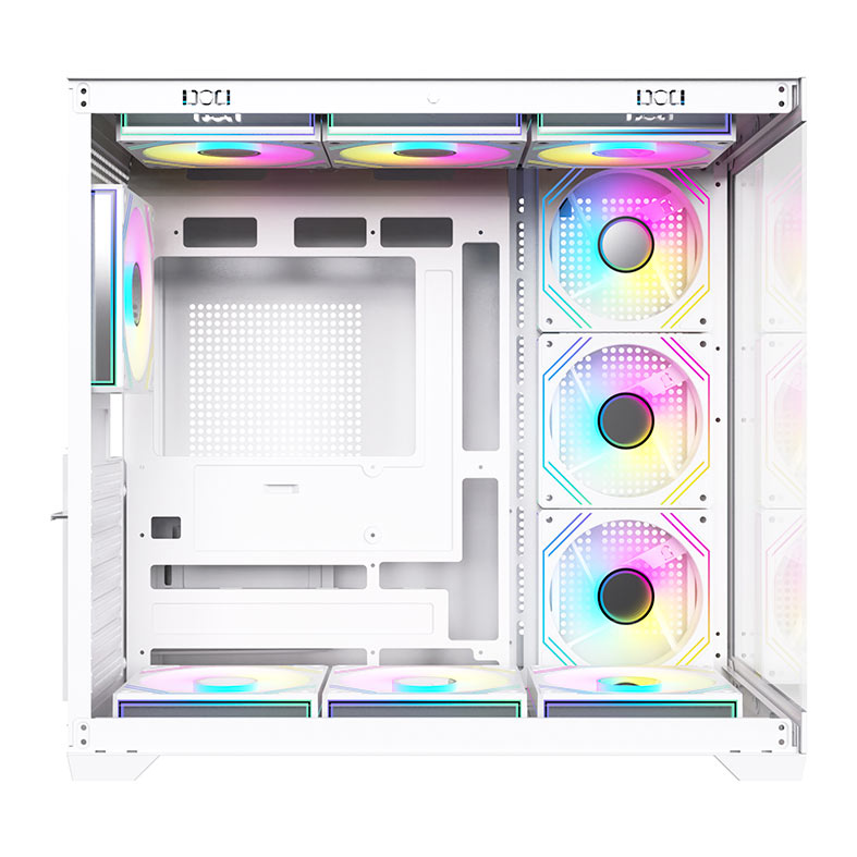 Gabinete Gamer Acegeek Omniview, Mid-Tower, Lateral de Vidro, Branco, AG-OMNIVIEW-WH - miniatura 8