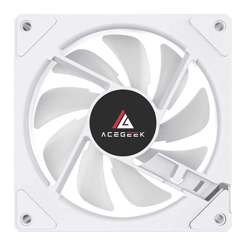 Ventoinha Acegeek Pandora Reversa, ARGB, 120mm, Branco, AG-PANDORA-WH-RV - miniatura 8
