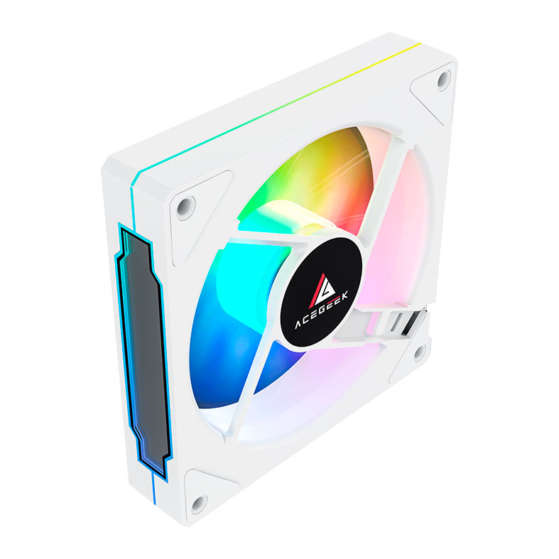 Ventoinha Acegeek Pandora, RGB, 1x120mm, Branco, AG-PANDORA-WH - miniatura 6