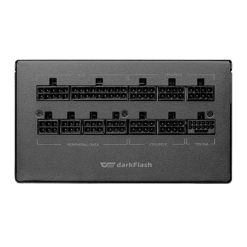 Fonte Aigo Darkflash PMT650A3, 650W, Full-Modular, 80 Plus Gold, Preto, AG-PMT650A3-BK - miniatura 11