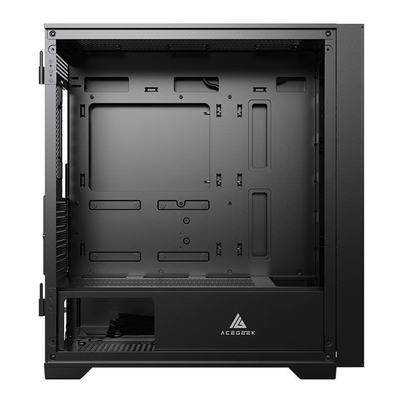 Gabinete Gamer Acegeek Puzzle Mini, Mini-Tower, Lateral de Vidro, Preto, AG-PUZZLE-MINI-BK - miniatura 6