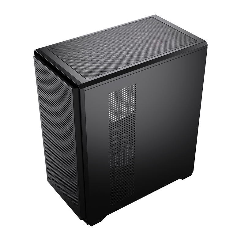 Gabinete Gamer Acegeek Qube Mesh, ARGB, Mid-Tower, Lateral de Vidro, Com 3 Fans, Preto, AG-QUBE-BK-3F-ARGB - miniatura 6