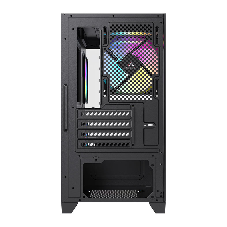 Gabinete Gamer Acegeek Rhythm, Mid-Tower, Lateral de Vidro, Preto, AG-RHYTHM-BK - miniatura 10