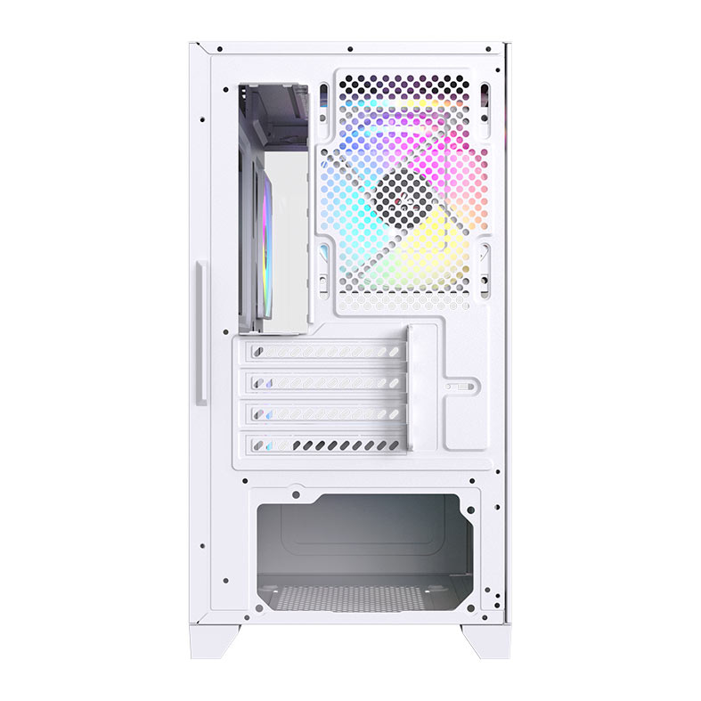 Gabinete Gamer Acegeek Rhythm, Mid-Tower, Lateral de Vidro, Branco, AG-RHYTHM-WH - miniatura 10