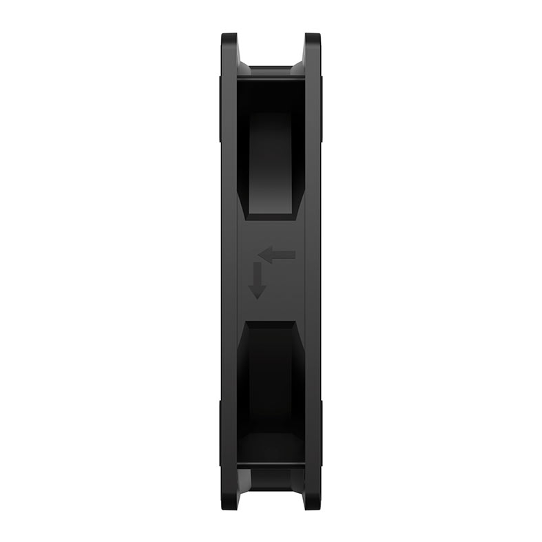 Kit Ventoinhas Acegeek RW12 3x1, Rainbow, 3x120mm, Preto, AG-RW12-3X1-BK - miniatura 8