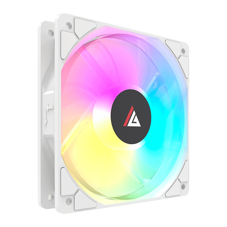 Ventoinha Acegeek RW12, Rainbow, 120mm, Branco, AG-RW12-WH - miniatura 3