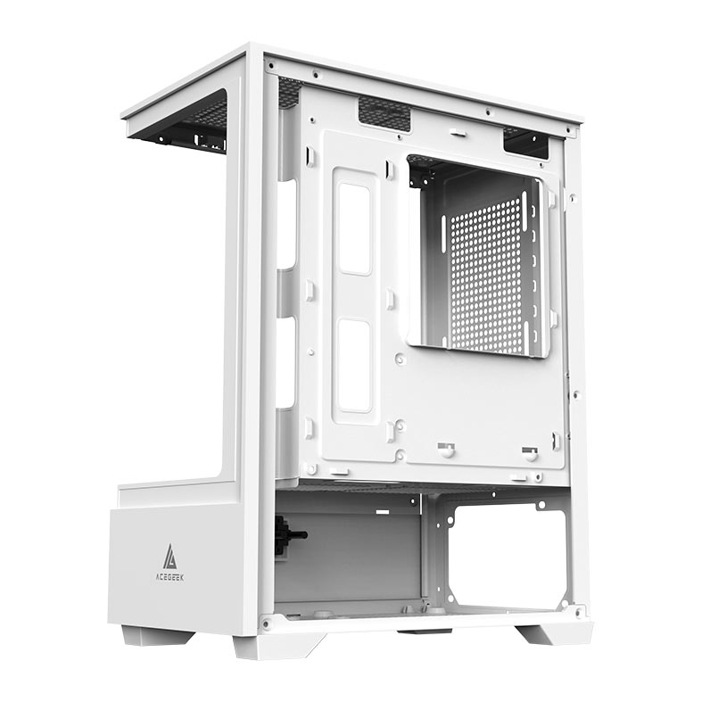Gabinete Gamer Acegeek Shadow, Mini-Tower, Lateral de Vidro, Branco, AG-SHADOW-WH - miniatura 9