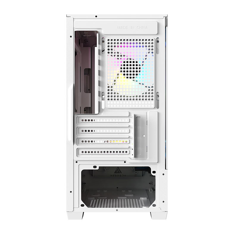 Gabinete Gamer Acegeek Shadow, Mini-Tower, Lateral de Vidro, Branco, AG-SHADOW-WH - miniatura 11