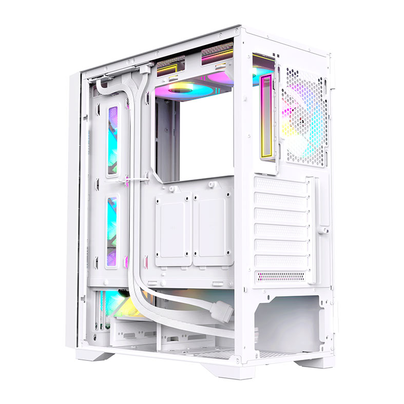 Gabinete Gamer Acegeek Shield D440, Mid-Tower, Lateral de Vidro, Branco, AG-SHIELD-D440-WH - miniatura 10
