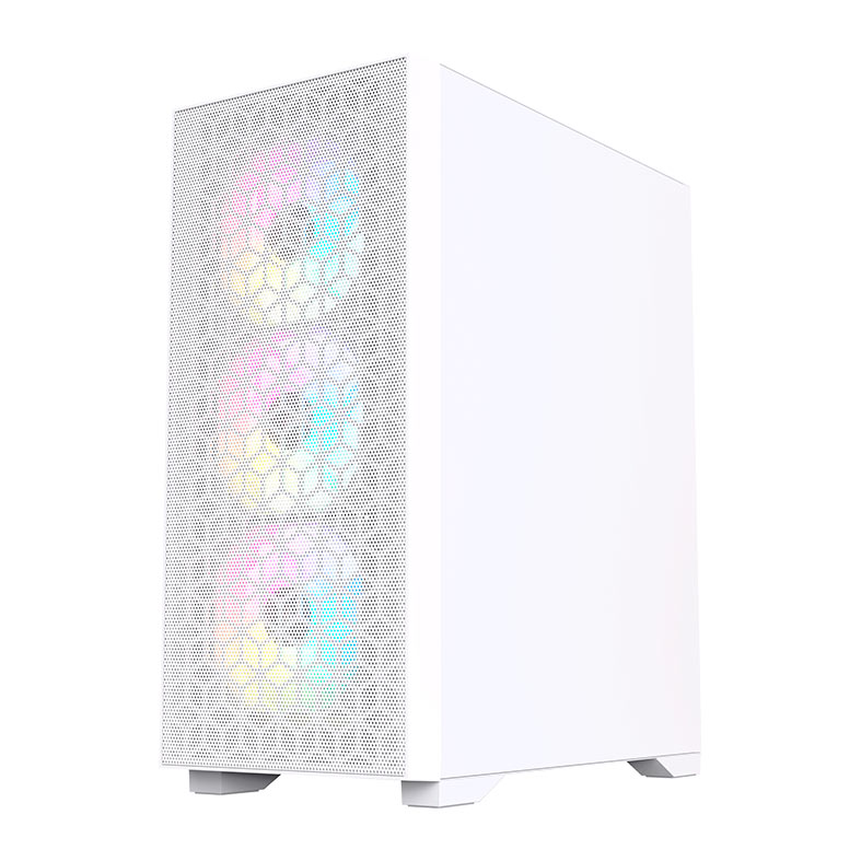 Gabinete Gamer Acegeek Shield D440, Mid-Tower, Lateral de Vidro, Branco, AG-SHIELD-D440-WH - miniatura 4