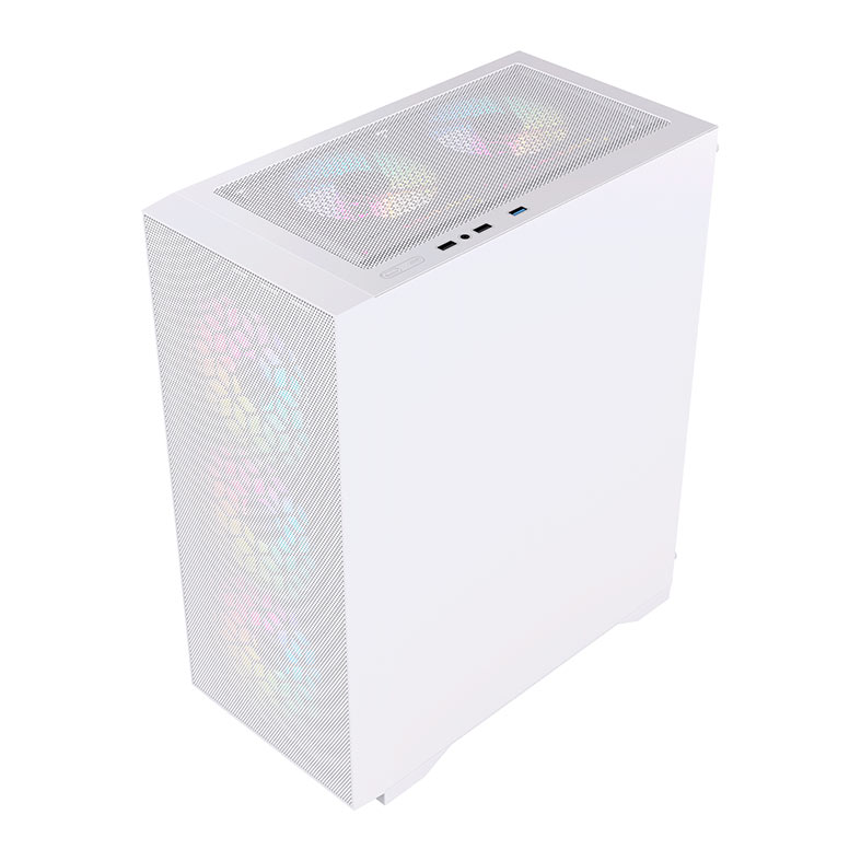 Gabinete Gamer Acegeek Shield D440, Mid-Tower, Lateral de Vidro, Branco, AG-SHIELD-D440-WH - miniatura 6